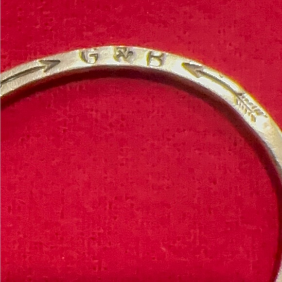 Giles & Brother Railroad Spike Solid Brass Bracelet - Picture 6 of 9